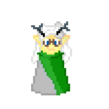 Me! Drawn in 56x56 pixels. An image of Brisken in Pixel Art Style